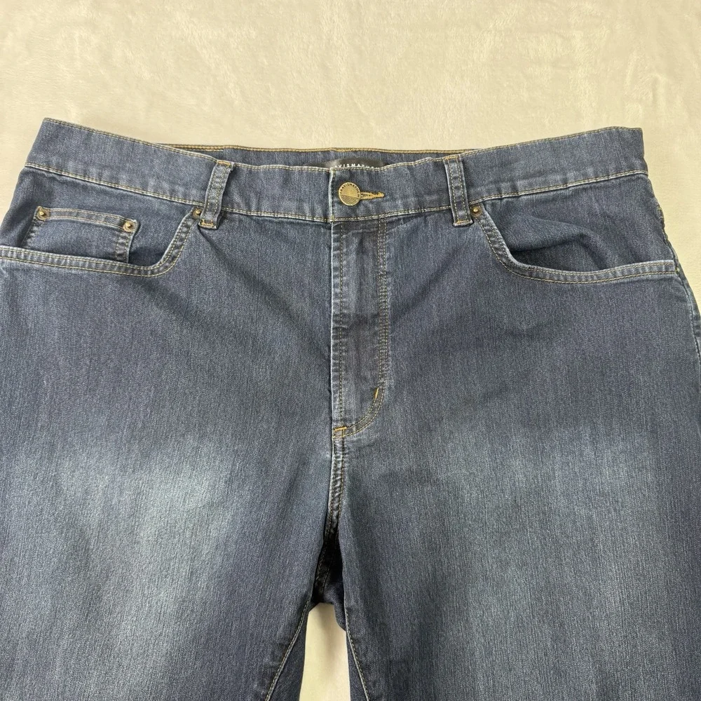 Travis Mathew‎ Jeans Mens 36x28 Blue 5 Stretch Denim Legacy Lightweight